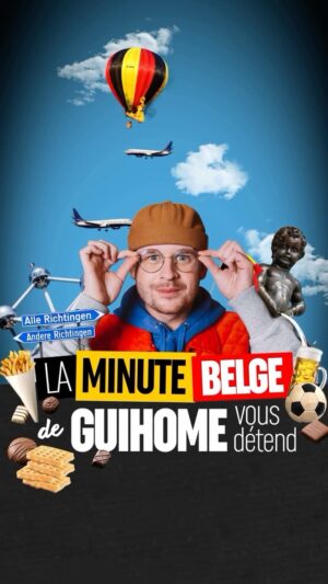 Guillaume Wattecamps Instagram - SI LA BELGIQUE RENTRAIT EN GUERRE 🇧🇪😨😂 SELON VOUS, ON SERAIT CRÉDIBLES ? 😅 QU’EST-CE QUE J’AIME MON PAYS 😂🍟