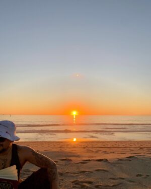 Guillermo Guerrero Instagram - Sunset but no rest for the wicked.