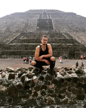 Guillermo Guerrero Instagram - Descendant of the Temple of the Sun  #cdmx #teotihuacanpyramids #heritage #latinx