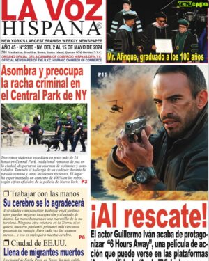 Guillermo Iván Instagram - Gracias LA VOZ HISPANA por la portada de su nueva edición de Mayo y por esta entrevista tan maravillosa sobre “6 HOURS AWAY” para toda mi gente latina en Nueva York y todo Estados Unidos!

Thanks LA VOZ HISPANA (largest Spanish newspaper in New York) for the front page on your newest edition of May 2024, and for that wonderful interview about “6 HOURS AWAY”

@lavozhispananyc @theleeagency @freestyledigitalmedia @odysseymotionpicturesofficial @diblasiproductionsmiami @rogfilmsmagic @hildahur 

#actionmovies #actionfigures #action #action #actors #actorslife #latinos #latinx #guillermoivan #newspapers #interviews #entrevistas #portadas