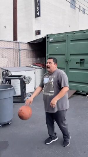 Guillermo Rodriguez Instagram - Getting ready for the Celebrity @NBAAllStar Game tomorrow! 🏀🤣 @IamGuillermo @ESPN #NBAAllStar