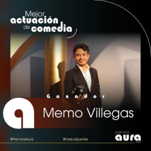 Guillermo Villegas Instagram - @soymemovillegas gana el premio a Mejor Actuación de Comedia por su participación en #HarinaT2 de @primevideolat