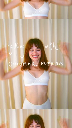 Guiomar Puerta Instagram - Talking with @guiomarpuerta ✨
Talking under the light es una nueva serie que ve la luz hoy. Pequeños episodios íntimos donde las personas se desnudan para descubrirnos cómo son y cómo sienten. Soltar capas, etiquetas y corazas para mostrarnos al mundo de una forma más cercana y real. 

Gigi es de Bilbao, tiene 31 años, es actriz, es muchas cosas. Pero tras todas ellas hay una mujer como tú y como yo, con sus emociones, sus inseguridades y sus aprendizajes vitales. Nos acerca a su intimidad para contarnos cuáles son sus inseguridades, miedos y dudas y así poder transformarlas y abrazarlas en la vulnerabilidad para aprender a querernos y amarnos tal y como somos ahora mismo. 

Aquí pequeñas pinceladas de su sentir 🤍🙏🏻🤍
