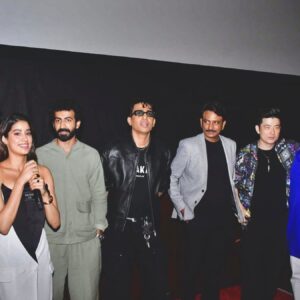 Gulshan Devaiah Instagram - “Yahan Ke Hum Sikandar” 
#ulajh #trailerlaunch

 @meiyangchang I’m imagining you singing this.