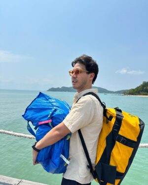 Gunn Svasti Instagram - Bangkok 🚘 ⛴️ Koh Tao 🏝️ 
🤿 🐟 ☀️ 🌧️ 🌊
