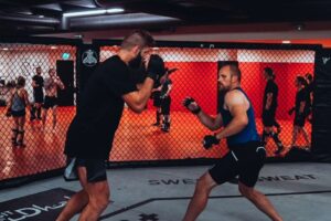 Gunnar Nelson Instagram - Great technical work with the champ @jirkaprochazka last night @mjolnirmma. What a mover! All the best brother🙏

Photos: @isleifureli