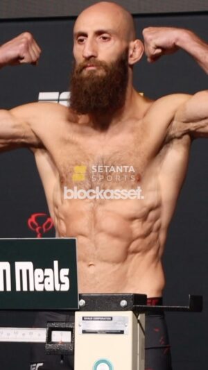 Guram Kutateladze Instagram - 155 on the dot. Tomorrow, we go to war. ⚔️🇬🇪 #UFCVegas76