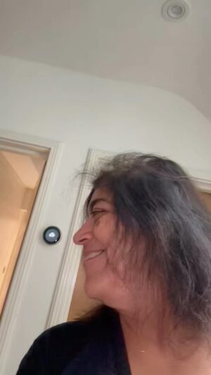 Gurinder Chadha Instagram - What an amazing way to wake up this morning! My 16 year old son blasting my fave artist from when I was young as he gets ready for school! And he’s singing along! This is a moment to treasure ❤️❤️❤️ RIP #WitneyHouston the legend lives on