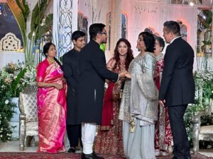 Gurinder Chadha Instagram - Heartiest Congratulations to @amirkhanactor_ for the most wonderful celebration for his daughter #irakhanwedding  Gods blessings and happy wishes to the whole family ❤️🥰🥂🙏🏾