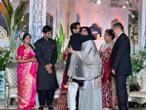 Gurinder Chadha Instagram - Heartiest Congratulations to @amirkhanactor_ for the most wonderful celebration for his daughter #irakhanwedding  Gods blessings and happy wishes to the whole family ❤️🥰🥂🙏🏾