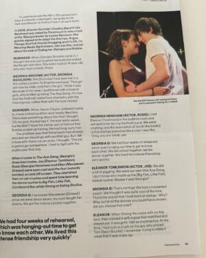 Gurinder Chadha Instagram - Fan of my movie #AngusThongsandPerfectSnogging based on the wonderful books by @louiserennison1? Well here’s a treat. A very sweet piece on the films 15 year anniversary with the cast and I in @Cosmopolitan @georgiagroomeee @EleanorTomlins_ @KimberleyNixon_ @TommyBarstow @aarontaylorjoh