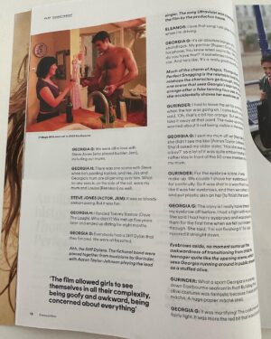 Gurinder Chadha Instagram - Fan of my movie #AngusThongsandPerfectSnogging based on the wonderful books by @louiserennison1? Well here’s a treat. A very sweet piece on the films 15 year anniversary with the cast and I in @Cosmopolitan @georgiagroomeee @EleanorTomlins_ @KimberleyNixon_ @TommyBarstow @aarontaylorjoh