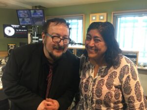 Gurinder Chadha Instagram - Dear #stevewright no one could make me laugh on the radio like you and your legendary, characters from my teens. Sid the cinema manager, Jervaise  and Mr Angry. You paved the way for modern comedy anarchic radio. God Bless you. Love a major Fan🙏🏾❤️⁦‪@BBCRadio2‬⁩
