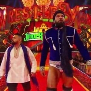 Gurvinder Sihra Instagram - In front of 80,000 💪🏽 #wrestlemania