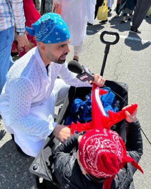 Gurvinder Sihra Instagram - Happy Vaisakhi from the Vancouver Punjabi Market 🙏🏽
