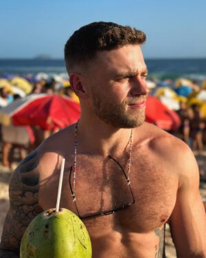 Gus Kenworthy Instagram - “We did it, João!”