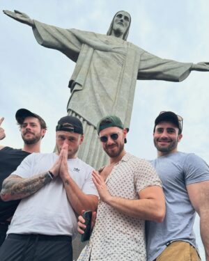 Gus Kenworthy Instagram - “We did it, João!”