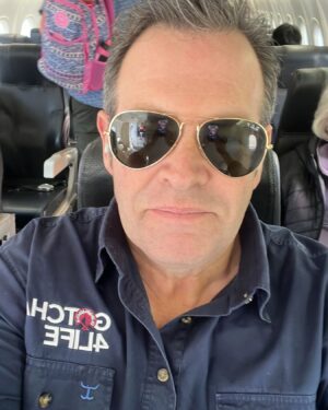 Gus Worland Instagram - Albury bound for @gotcha4life thanks @qantas