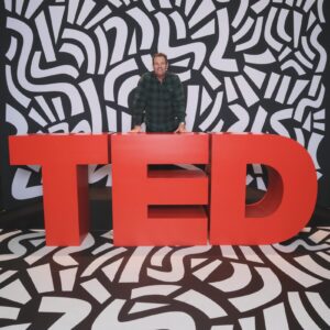 Gus Worland Instagram - What a thrill to represent @gotcha4life again at @ted @vancouver talking mental fitness and looking after your village