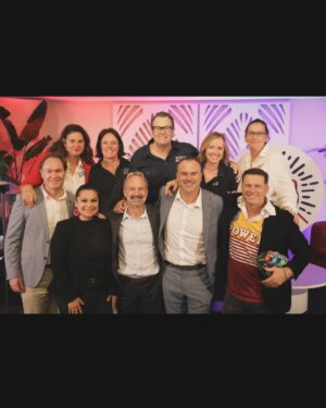 Gus Worland Instagram - What a morning! First Magic 4 Mental Fitness Fundraising Breakfast @gotcha4life @shawandpartners_ @eevans100 building mental fitness in Australia @nrl @ninecomau @karlstefanovic_