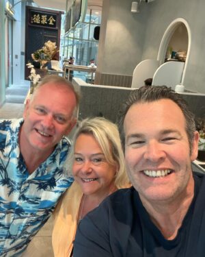 Gus Worland Instagram - Fun day with friends