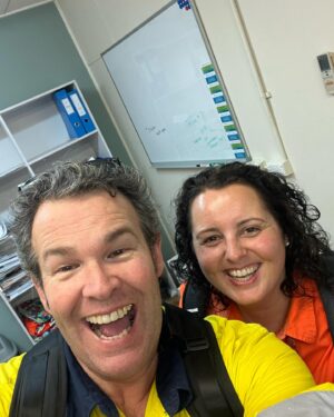 Gus Worland Instagram - What a week away building mental fitness in the NT - love starting these conversations @gotcha4life