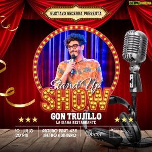 Gustavo Becerra Instagram - ¿Por qué debes ir al espectáculo de comedia en vivo de @ladiana? Porque es el mejor ciclo de stand-up comedy en el centro de la ciudad, ¡y lo mejor es que es completamente gratis!

Julio nos trae más noches de humor, y chistes sin censura para que todos puedan disfrutar. Es una excelente oportunidad para convertir la rutina diaria en carcajadas.

Este miércoles 10 de julio debutará Gon Trujillo, un destacado actor y comediante chileno. Gon ha llevado su “comedia absurda de la vida” por todo Chile, recibiendo el cariño del público.

Su humor combina elementos de su vida cotidiana con ingenio, ocurrencias, creatividad y un toque de sarcasmo.

Te esperamos este miércoles 10 de julio a las 20:00 horas en @ladiana.cl para disfrutar de la mejor comedia en vivo. ¡La entrada es gratis!

¡Ayúdanos a correr la voz y apóyanos!

📅 10 de Julio
⏰ 20.00 horas
📍 Arturo Prat 435
Ⓜ️ Estación Parque Almagro
🎙️ @gontrujillo.cl
🎟️ ENTRADA LIBERADA (sujeta a consumo en el restaurante)

✄- - - - - - - - - - - - - - - - - - - -

#EspacioDiana
#LaDianaRestaurant
#StandUpComedy
#EntradaLiberada
#GustavoBecerra
#GonTrujillo
#Miercoles
#Humor