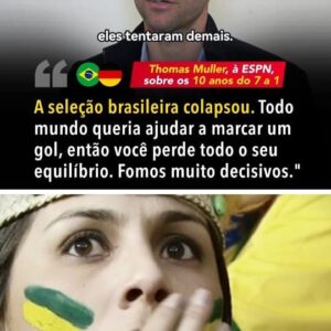 Gustavo Hofman Instagram - Após 10 anos do 7 a 1, nem mesmo Thomas Müller consegue explicar o que aconteceu. 🤯 O alemão relembrou o jogo em entrevista exclusiva à ESPN.

#FutebolNaESPN #Muller #Alemanha #Brasil #CopaDpMundo #Futebol