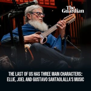 Gustavo Santaolalla Instagram - “The Last of Us has three main characters: Ellie, Joel and Gustavo Santaolalla’s music”

Thank you for such a nice interview @guardian 
Find the interview > linktr.ee (link in bio)🔗
🇦🇷 #Ronroco 
@thelastofus @druckmann @naughty_dog_inc @hbo @pascalispunk
@bellaramsey @playstation @playstation_la @playstationes @playstationuk @playstationfr @playstationde @playstation_mx @playstation_arabia @playstationru @playstationua @playstation_br @playstationin

#thelastofus #gamemusicfestival #gmfest2024 #gamemusic #tlou #tlouconcert #thelastofussoundtrack #tlou #playstation #druckmann