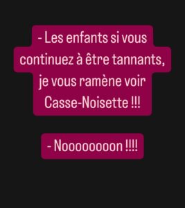 Guy A. Lepage Instagram - Avertissement.