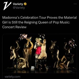 Guy Oseary Instagram - 👑 @madonna : the first 4 reviews just came in… #thecelebrationtour 🇬🇧 👏🏽👏🏽 ❤️💛💚
