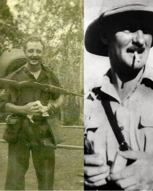 Guy Ritchie Instagram - This first picture was taken 65 years ago in Singapore where my dad — Captain John Ritchie — and Hugh Grant’s dad —Captain James Grant — were stationed in the same regiment, the Seaforth Highlanders. 
The second picture — taken on a film set in London 65 years later, has one grandson and two sons recreating that original image. We’d discovered by co-incidence that Rory Gibb, our Production Assistant on the film‘s grandad was in that same original picture. You can see the resemblance.

The third image is of my dad and grandad. My granddad, Major Stewart Ritchie, died in 1940 in France in WW2. Spare a thought today for the men and women in uniform who have fallen in defence and service of others.

#RemembranceDay #RemembranceSunday