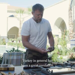 Guy Ritchie Instagram - Turkey is something of a revelation: beautiful food, country, hotels and people. After two months of filming I’d like to shoot all my films here. 

Teşekkür ederim to everyone at the @regnumcarya in Antalya for looking after us so magnificently.