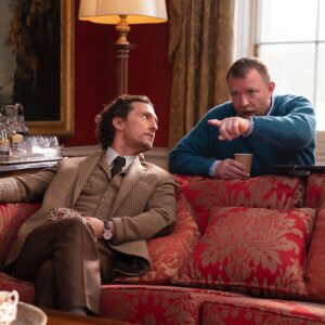 Guy Ritchie Instagram - Directing is mostly about pointing.  #TheGentlemen is out now in the UK on Blu-Ray, DVD and UHD 🥃