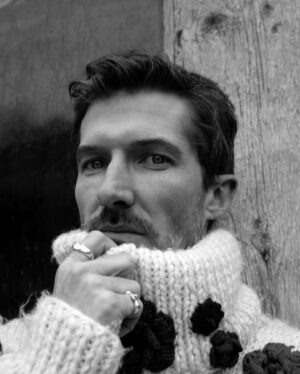 Gwilym Lee Instagram - I wore a bright red suit and traipsed through the woods to chat to the guys @coolamericamag about @thegreathulu, acting, kindness and not being cool…amongst other things. Thanks for having me along. 

Photographer: @jemimashoots 
Styling: @gregory_russill @gary_represents 
Grooming: @charlieculleneducation 

#thegreat #coolamerica #hulu