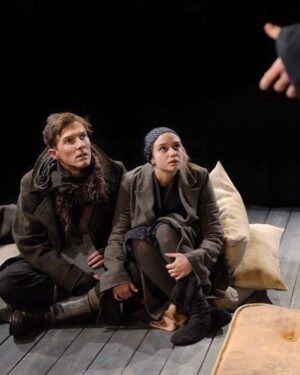 Gwilym Lee Instagram - Lovely to be invited by @criticscircle to announce the nominees for the 42nd London Critic’s Circle Film Awards. Congratulations to all the nominees. Thanks for having me and for reuniting me with @joannavanderhamofficial! The last time we were together we were playing starving teenagers in war torn Russia in ‘The Promise’ for @donmarwarehouse. Nice to be back together…looking a little less dishevelled this time! 

Thanks to @dunhill @mrp and @grensonshoes for suiting and booting me. And to @jayhines_ for making me look sharp!
