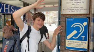Gyles Brandreth Instagram - Is my grandson taking the Michael?  This plaque represents my finest hour!