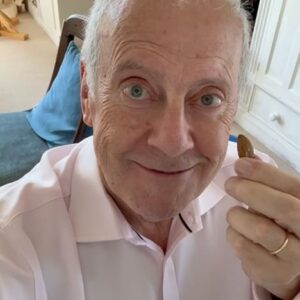 Gyles Brandreth Instagram - A mid-morning nut …