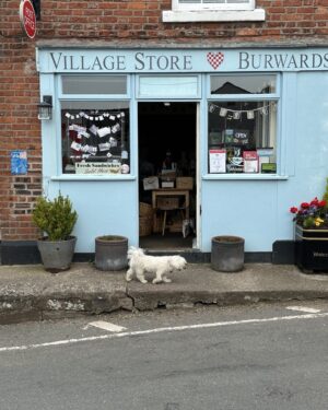 Gyles Brandreth Instagram - Start your day the Burwardsley village way - at the Cheshire village Post Office where you can get coffee … that’s why they call it the Poffee! It’s fabulous. The cakes are, too.