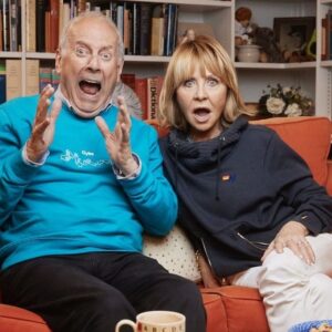 Gyles Brandreth Instagram - Oh no! We’re on @C4Gogglebox!