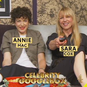Gyles Brandreth Instagram - Joining us on #CelebrityGogglebox tonight...

⭐️ @gylesbrandreth & @lulukc
⭐️ @anniemacmanus & @djsaracox
⭐️ @jeffbrazier & @bobbybrazier

Tonight at 9pm, @channel4 📺🤩