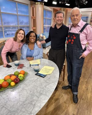 Gyles Brandreth Instagram - Brooding about what to wear for the Bank Holiday @thismorning … my wife has just said, “Anything but dungarees’”

The four most important words in the English language: “Listen to your wife”