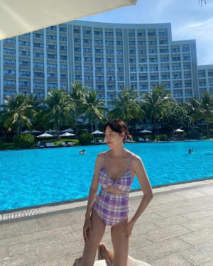 Ha Si-eun Instagram - 벌써 그리워지네💜
행복했던 나트랑🏊‍♀️
.
.
.
#튜브없이안뜸
#겁많은편
#유교걸의용기낸피드
#나트랑
#빈펄섬