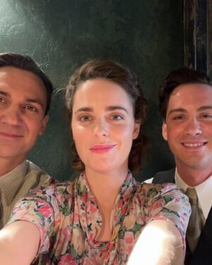 Hadas Yaron Instagram - We Were The Lucky Ones’ finale is out.
That’s it everyone, all 8 episodes are available to watch in the US. How I loved making this show, how I love everyone involved (!!!)
Some more moments from set with this stupid beautiful bunch of cute people. 💘
@weweretheluckyoneshulu
Swipe to the end to marvel at Master Lior Ashkenazi.