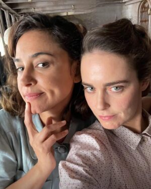 Hadas Yaron Instagram - We Were The Lucky Ones’ finale is out.
That’s it everyone, all 8 episodes are available to watch in the US. How I loved making this show, how I love everyone involved (!!!)
Some more moments from set with this stupid beautiful bunch of cute people. 💘
@weweretheluckyoneshulu
Swipe to the end to marvel at Master Lior Ashkenazi.