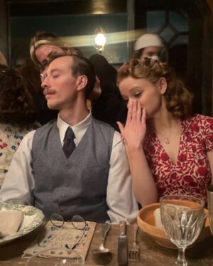 Hadas Yaron Instagram - We Were The Lucky Ones’ finale is out.
That’s it everyone, all 8 episodes are available to watch in the US. How I loved making this show, how I love everyone involved (!!!)
Some more moments from set with this stupid beautiful bunch of cute people. 💘
@weweretheluckyoneshulu
Swipe to the end to marvel at Master Lior Ashkenazi.