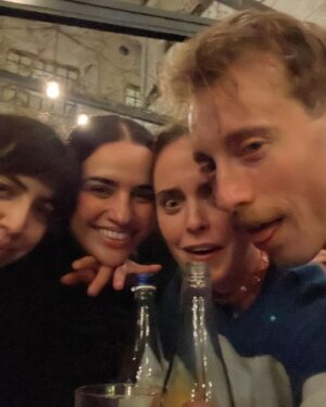 Hadas Yaron Instagram - Romanian life 
games food drinks dance sleep but mostly the best people that I love so so much. 
🥂👨‍👩‍👧‍👦💞🌎✨