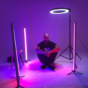 Hadj Ali Menad Instagram - Notre studio @frenchcutlife #pub #tournage #cinema #locationstudio