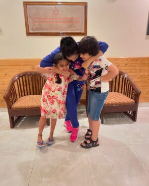 Haelyn Shastri Instagram - The first time i met #doree Happiest birthday cutie♥️♥️♥️♥️ @mahibhanushaliofficial 

.
.
.
.
 #haelynshastri  #mahibhanushali