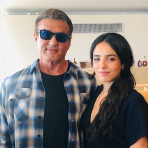 Hafsia Herzi Instagram - Rencontre avec la légende @officialslystallone @festivaldecannes #rocky #rambo 🎬